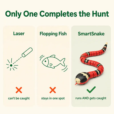 SmartSnake - Interactive Sensing Cat Toy