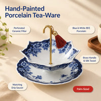 The Umbrella Tea Strainer - Ceramic Filter