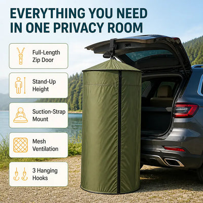 CarCabana - Vehicle Mount Privacy Changing Tent