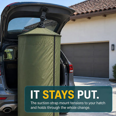 CarCabana - Vehicle Mount Privacy Changing Tent