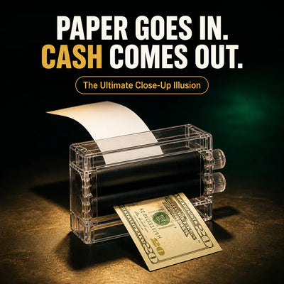 The Money Printer - Paper to Cash Magic Trick
