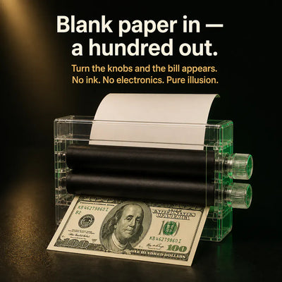 The Money Printer - Paper to Cash Magic Trick