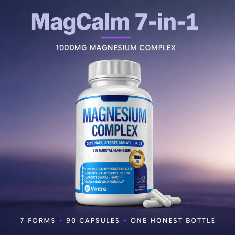 MagCalm 7-in-1 - 1000mg Magnesium Complex