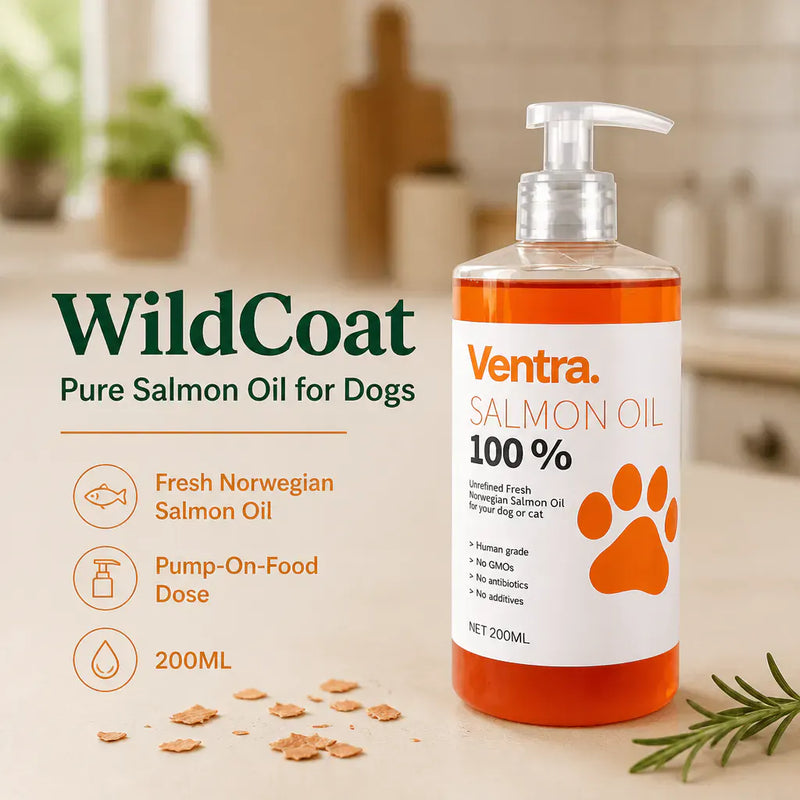 WildCoat - Pure Salmon Oil for Dogs