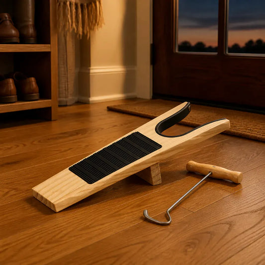 BootRelease - Portable Wooden Boot Jack