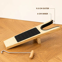 BootRelease - Portable Wooden Boot Jack