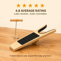 BootRelease - Portable Wooden Boot Jack