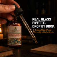 Sandalwood Essential Oil - 118ml for Diffuser & Skin