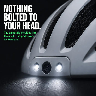 HelmetCam Pro - Dual HD Recording Bike Helmet