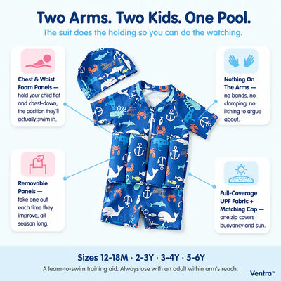FirstMate - Kids' Swim Float Suit