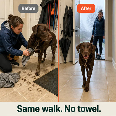 The Waterproof Dog Boots with Suspenders