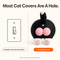The Cat Butt Switch Plate