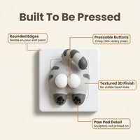 The Cat Butt Switch Plate