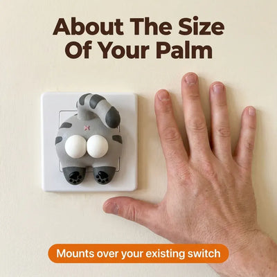 The Cat Butt Switch Plate