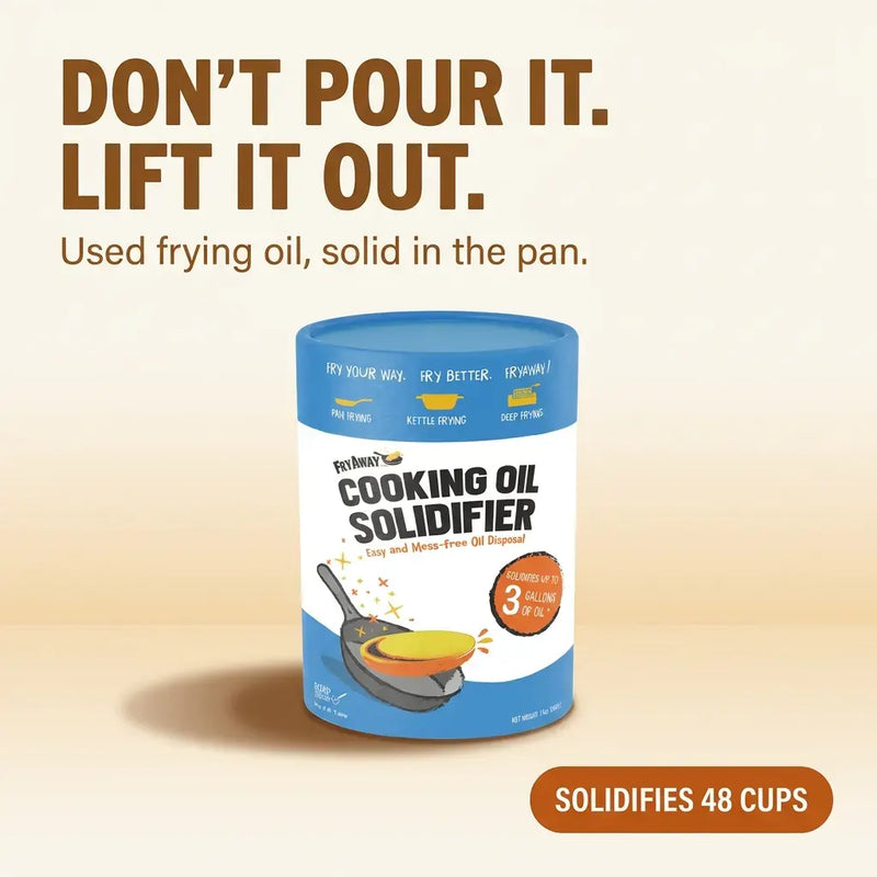 GreaseLock - Cooking Oil Solidifier Powder (100g)