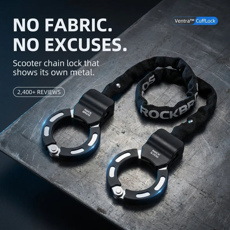 CuffLock - Anti-Theft Scooter & Bike Chain Lock