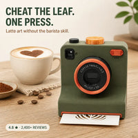 The Latte Camera - One-Click Coffee Art Stencil