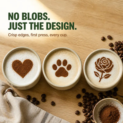The Latte Camera - One-Click Coffee Art Stencil