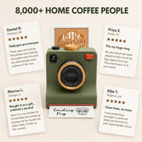 The Latte Camera - One-Click Coffee Art Stencil