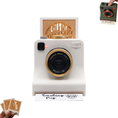 The Latte Camera - One-Click Coffee Art Stencil