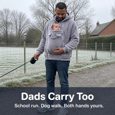 SnugHood - Fleece Baby Carrier Hoodie