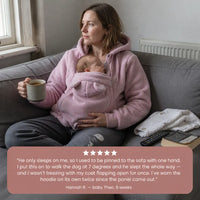 SnugHood - Fleece Baby Carrier Hoodie