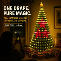 TreeFlow - Smart Waterfall Christmas Tree Lights