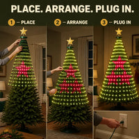 TreeFlow - Smart Waterfall Christmas Tree Lights