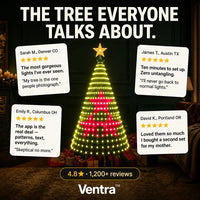 TreeFlow - Smart Waterfall Christmas Tree Lights