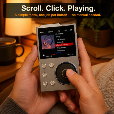 PocketTunes - Metal MP3 Player (16GB)