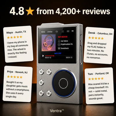 PocketTunes - Metal MP3 Player (16GB)