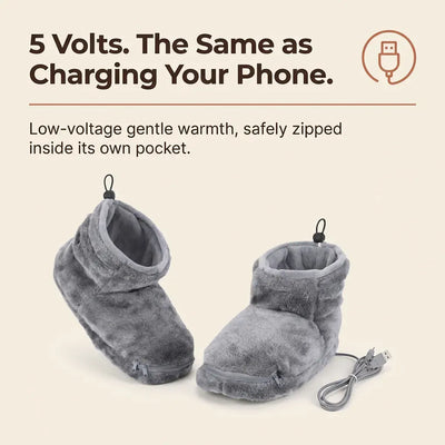 ToastyToes - USB Heated Slippers