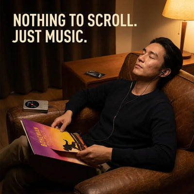 The Piano Key Player - Retro HiFi Music Player