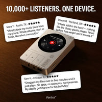 The Piano Key Player - Retro HiFi Music Player