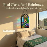 The Glass Garden - Stained Glass Suncatcher
