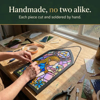 The Glass Garden - Stained Glass Suncatcher