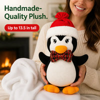 The Penguin Slide - Light-Up Banister Garland