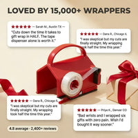 WrapPro - Gift Wrap Cutter & Tape Dispenser