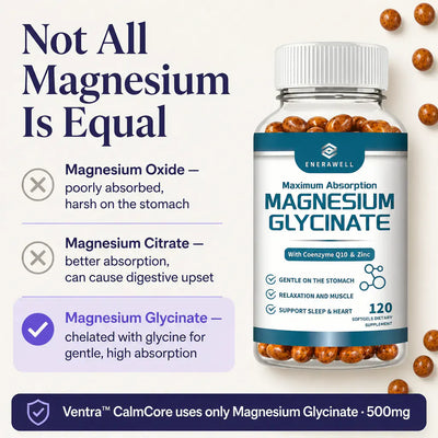 CalmCore - Magnesium Glycinate 500mg