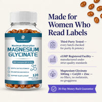 CalmCore - Magnesium Glycinate 500mg