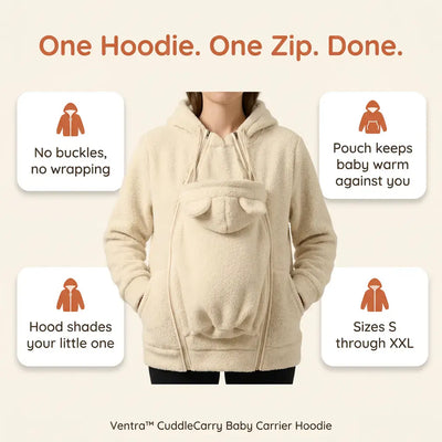 CuddleCarry Baby Carrier Hoodie
