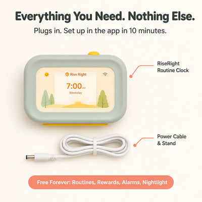 RiseRight Toddler Routine Clock