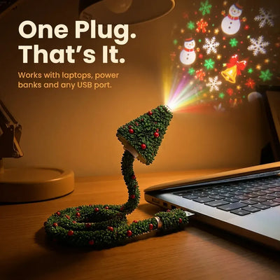 TreeGlow USB Christmas Projector