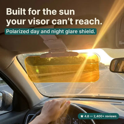 GlareGuard Visor Extender