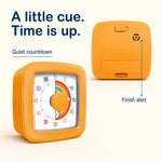Quiet countdown with a finish alert and rear sound control
