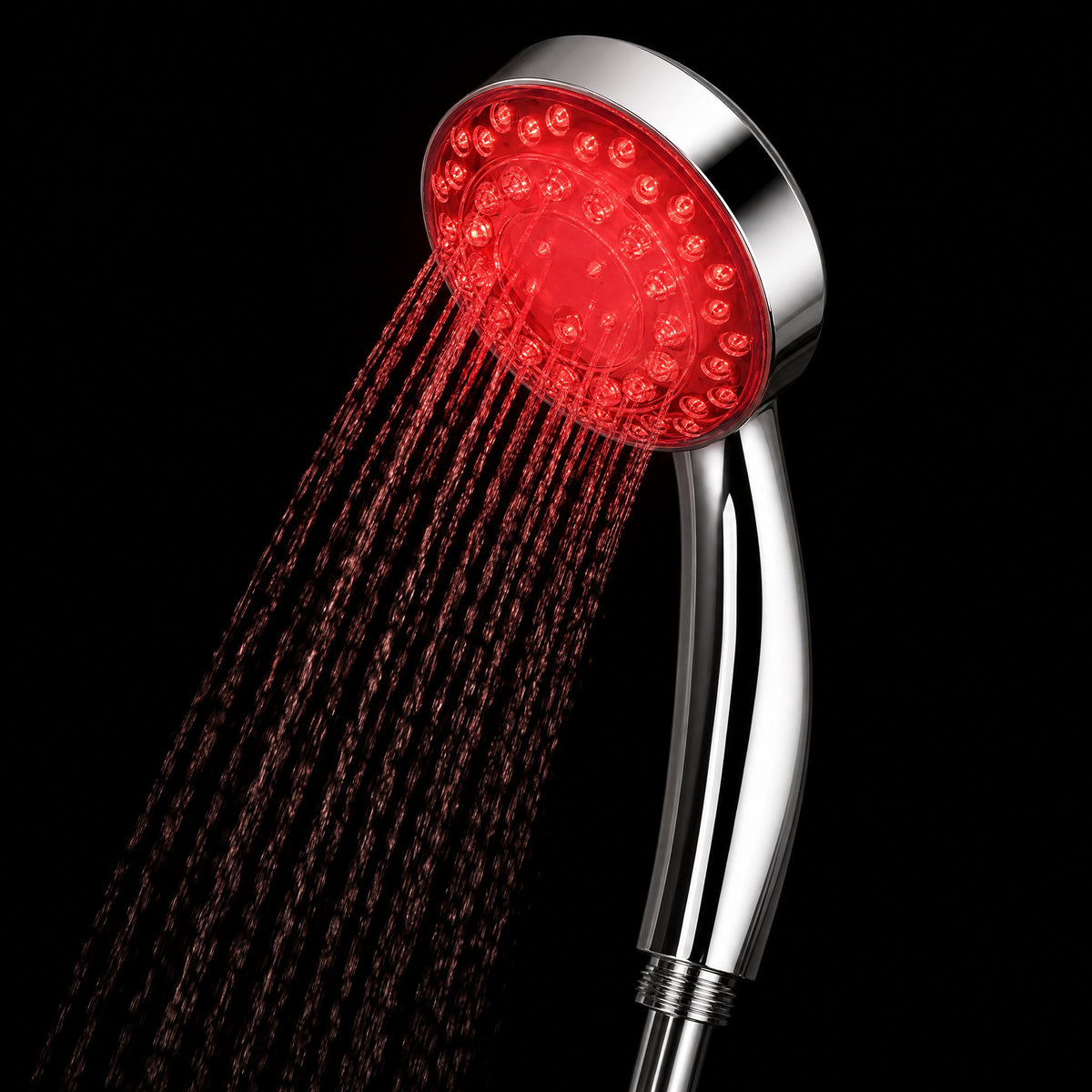 RUBRA handheld head glowing red