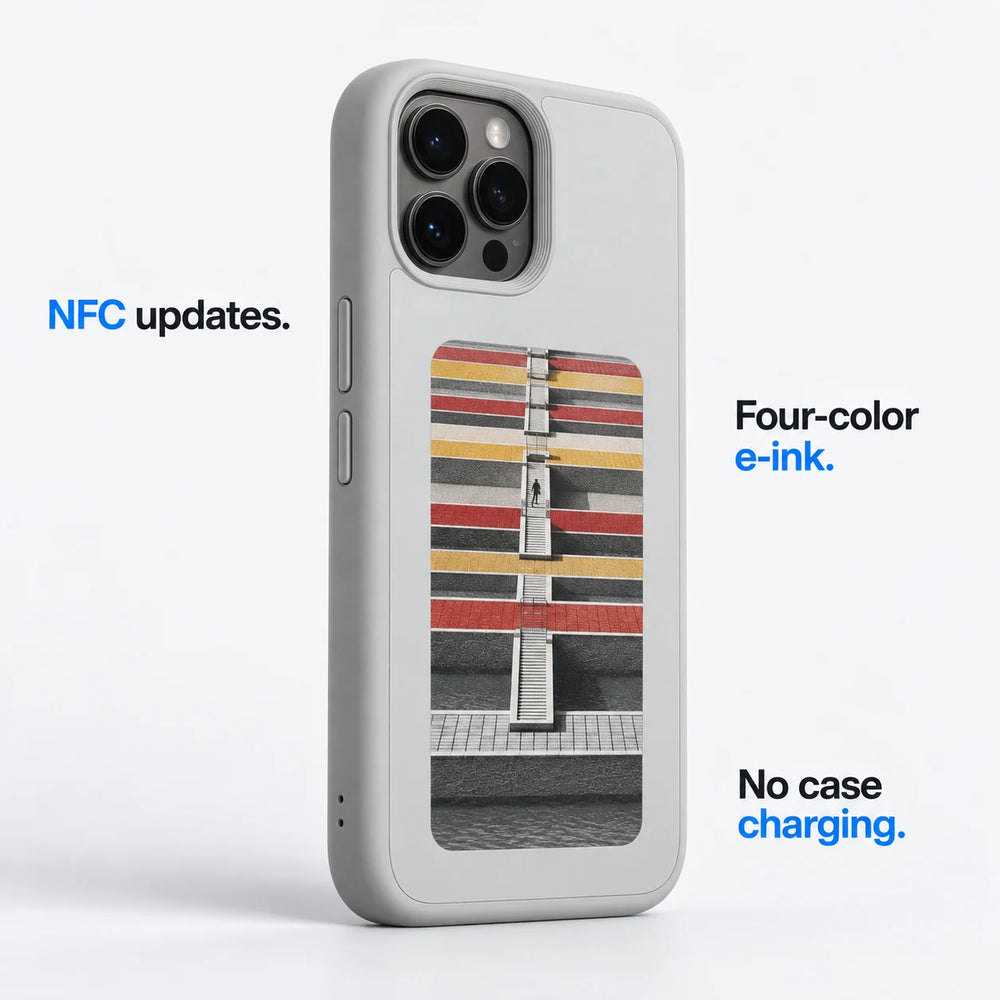 Reframe in Grey: NFC updates, four-color e-ink, no separate case charging