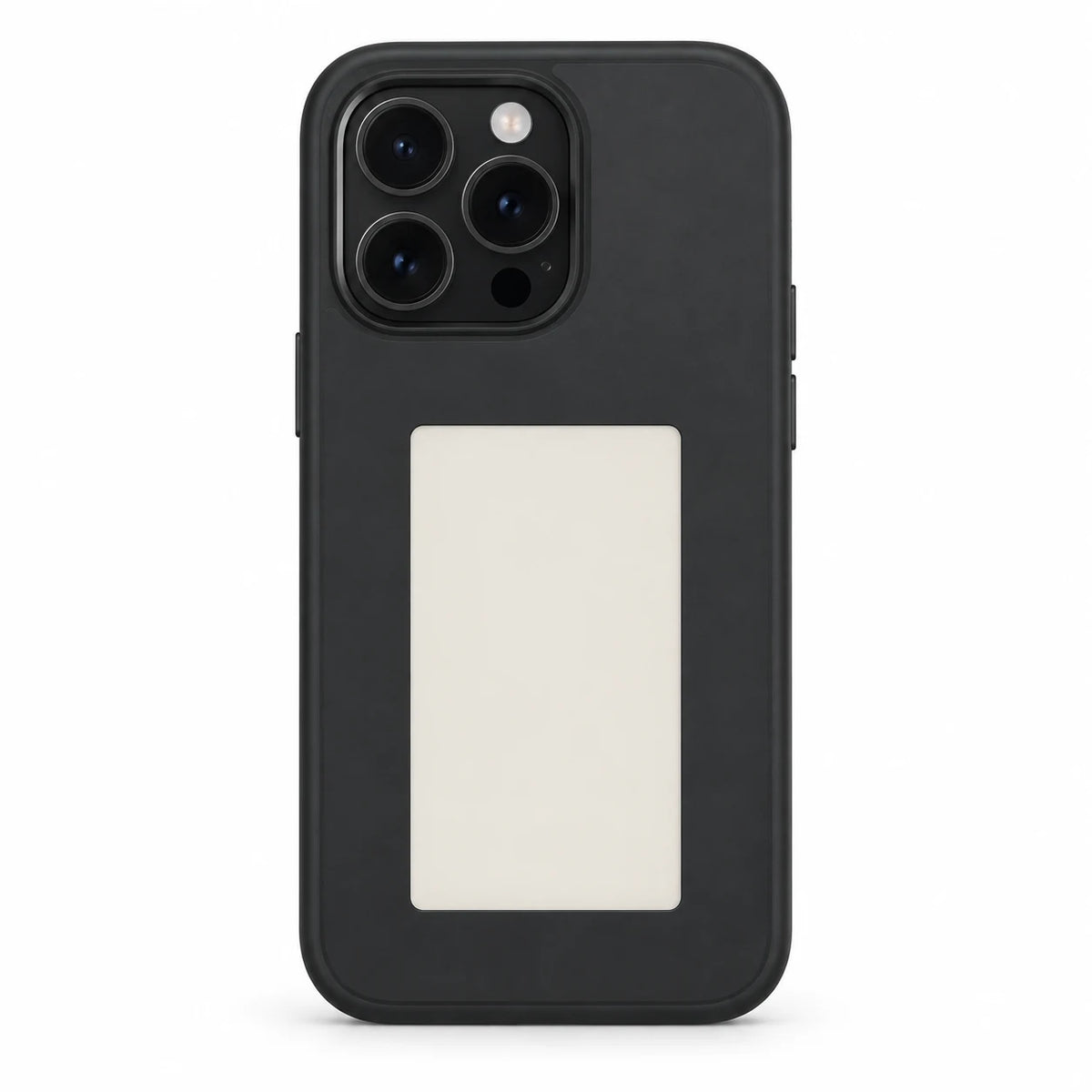 Reframe case with an interactive e-ink screen preview