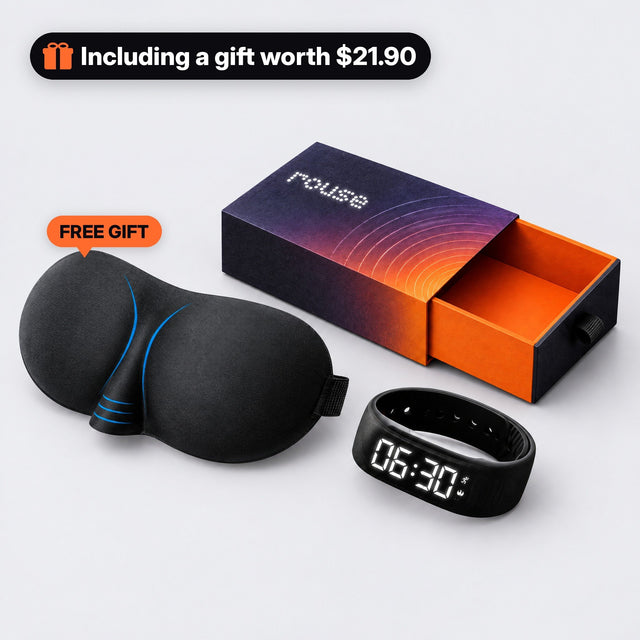 Rouse Silent Vibrating Alarm Band for Heavy Sleepers
