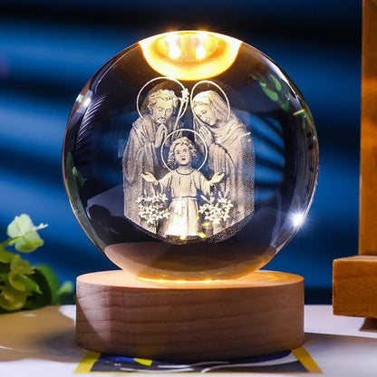 Ventra™ 3D Crystal Jesus Night Light